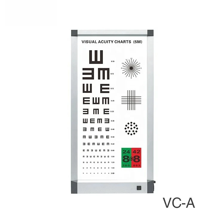 VC-D Low Price Optometry Visual Acuity Test LED Eye Vision Chart for Eye Doctors fast shipping