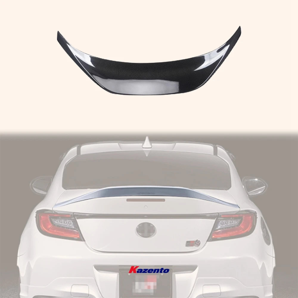 For SUBARU BRZ GR86 2022+ TRD-Style Carbon Fiber Rear Spoiler Wing Lip