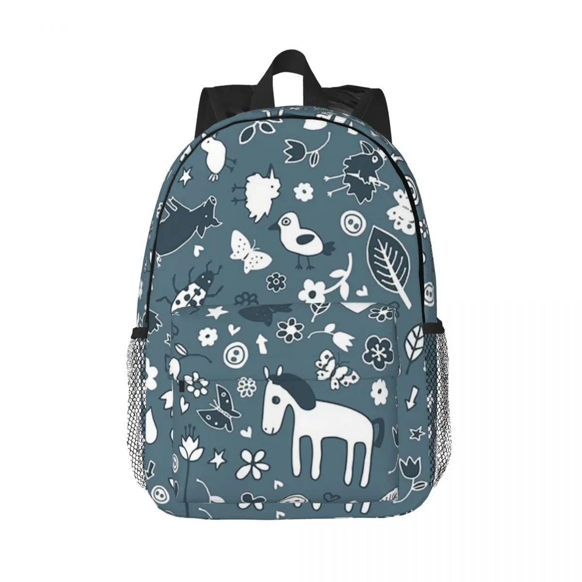 

Рюкзак Pigs And Ponies Ditsy Pretty Pattern By Cecca Designs, рюкзак, сумка для книг, сумки на плечо для мужчин, женщин, детей, школьная сумка