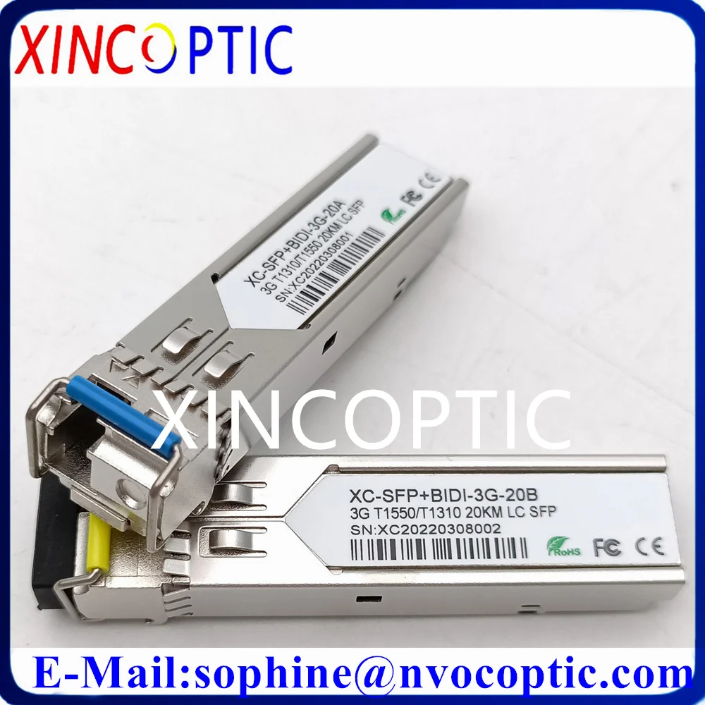 3G SDI Video WDM HDI 1310/1550nm 20KM BIDI SFP Transceiver for Transmission,3Gbps HD-SDI SD-SDI