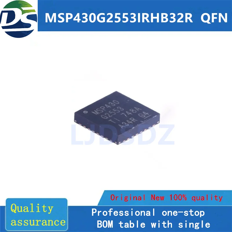 1 PÇS/LOTE MSP430G2553IRHB32R QFN   NEW  IN  STOCK