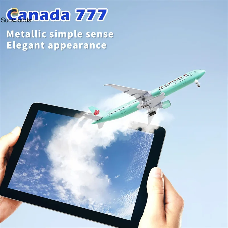 1/300 Modelvliegtuig Diecast Vliegtuigen Canada Boeing 777 Modelvliegtuig Voor Collecties En Geschenken