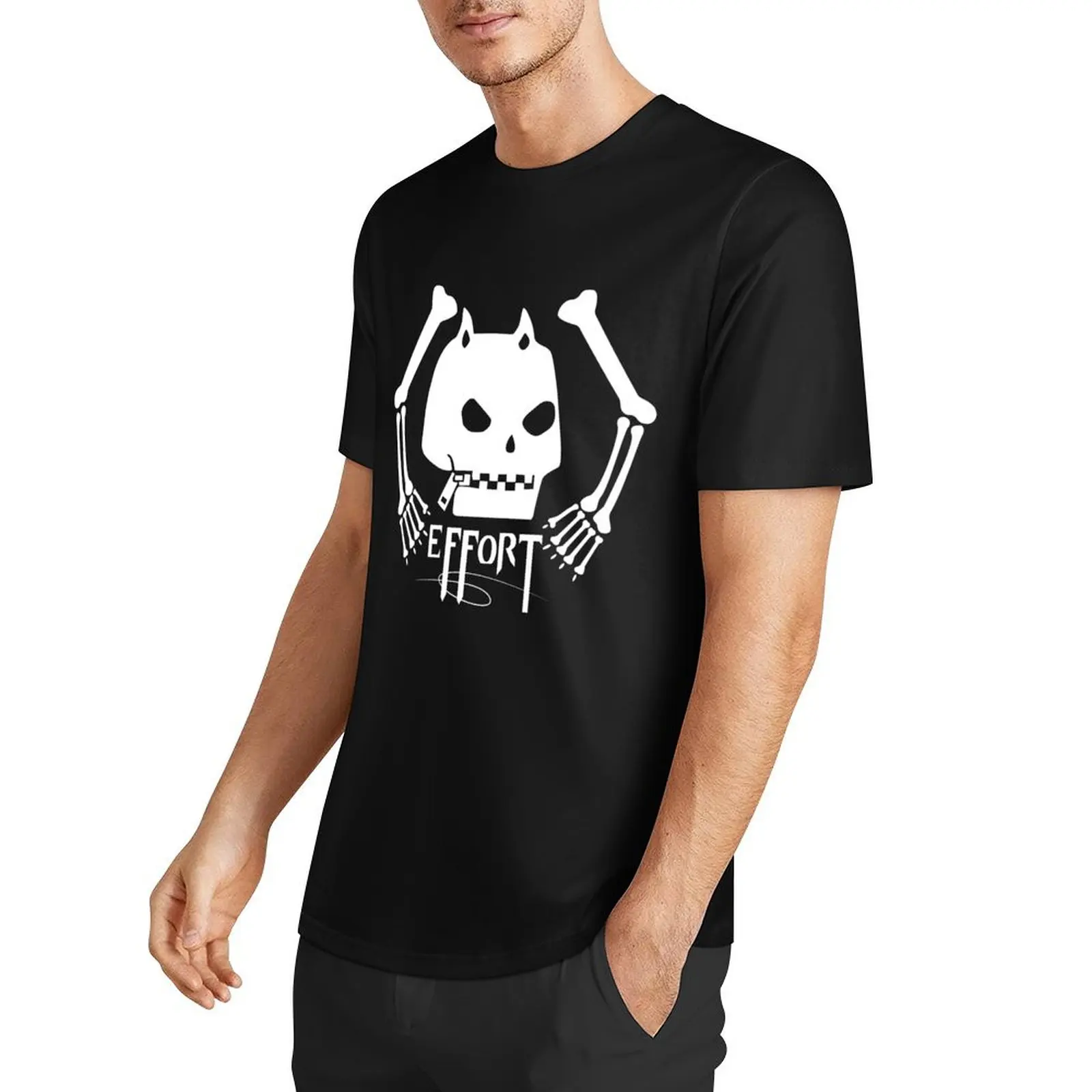 Effort Skull - Bang Dream T-Shirt animal prinfor boys cute tops cute clothes fitted t shirts for men