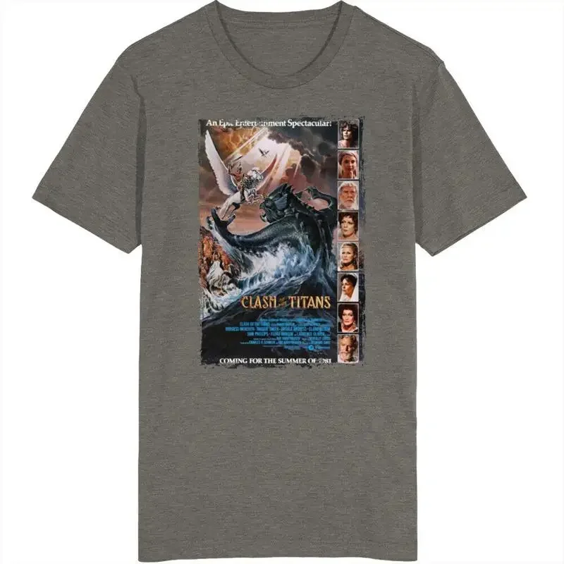 Clash Of The Titans Popular 80s Movie Fan T Shirt