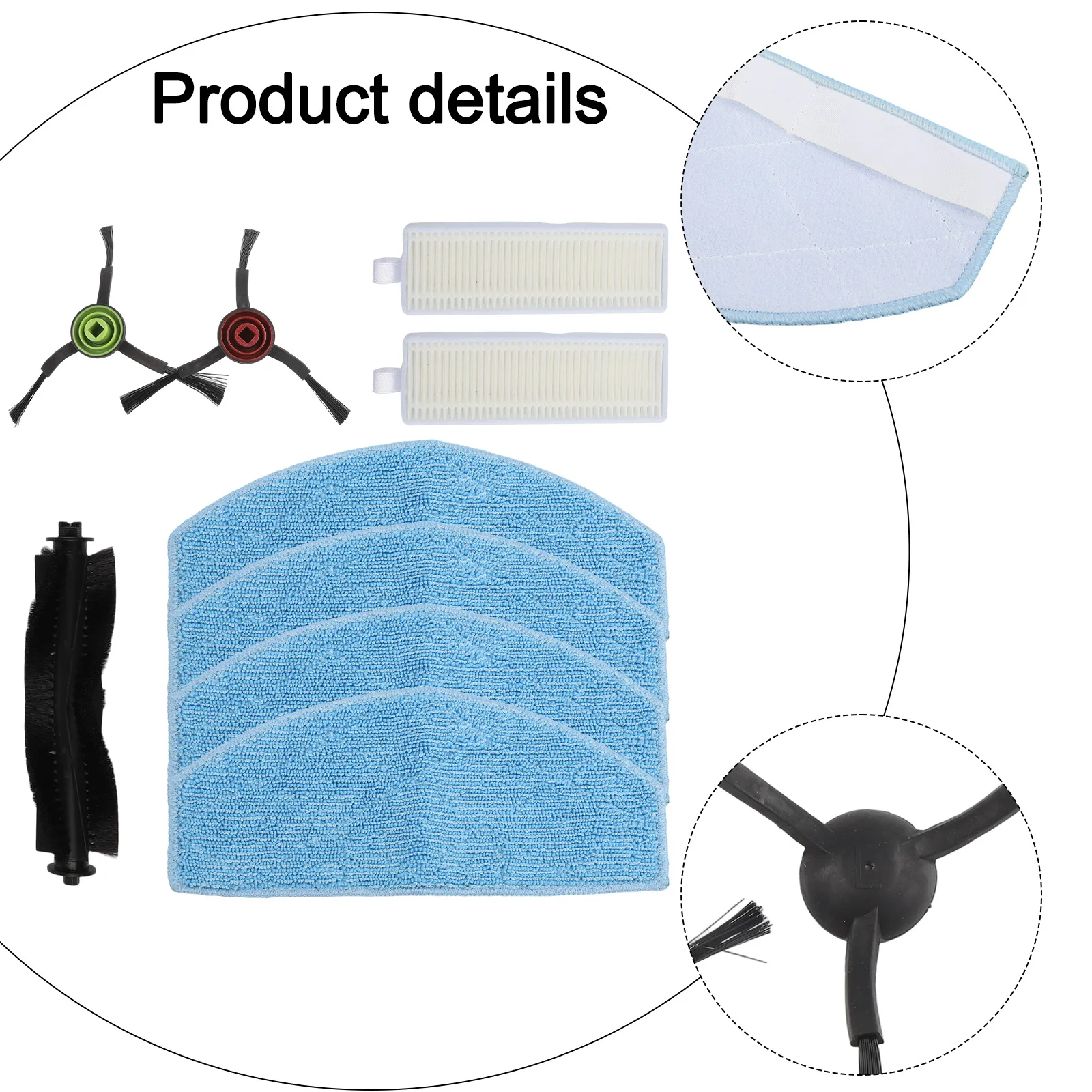 

Упрощуйте свой процесс уборки с полным набором аксессуаров, включая основную щетку и фильтры для Airzeen для G20 Pro.