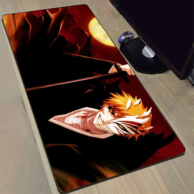 

Anime Mousepad Xxl Pc Gamer Bleach Computer Accessories Pc Gaming Computer Offices Deskpad Gamer Rug Keyboard Mat Laptop Table