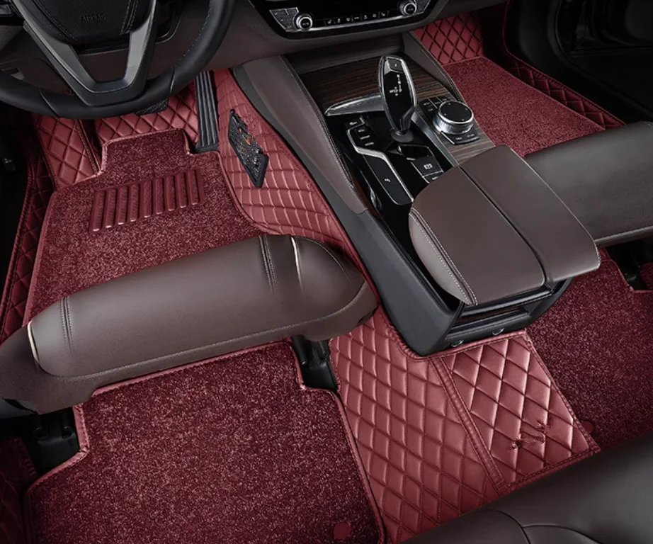 

Коврики хорошего качества! Автомобильные коврики на заказ для Mercedes Benz EQE 43 53 AMG SUV 2025-2023, прочные двухслойные ковры для EQE53