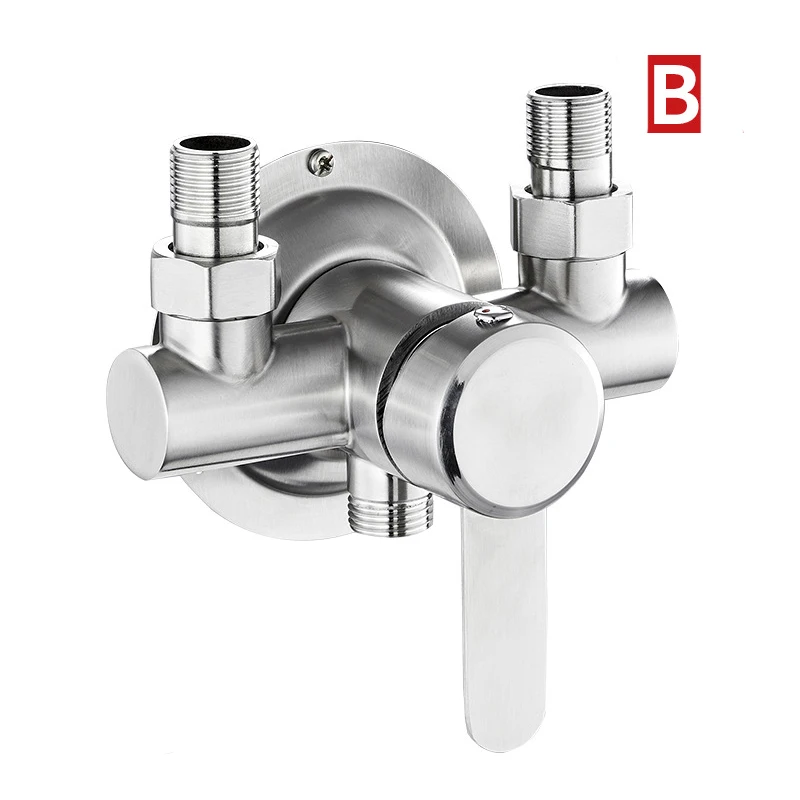 Bathroom Shower Faucet Wall Mount Cold Hot Water Mixer 304 Stainless Steel Tap Bathtub Faucet смеситель для душа