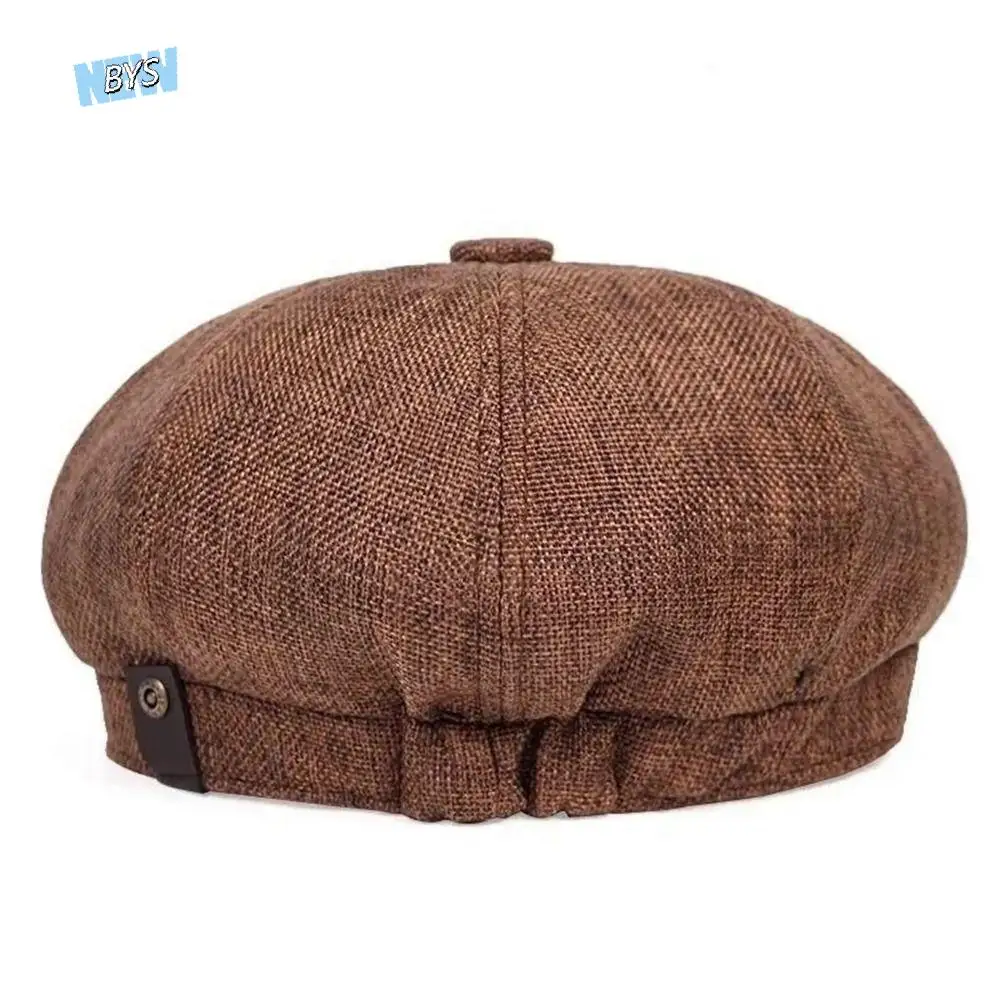 

Winter Painter Hat Peaked Cap All-match British Style Harajuku style Women Cap Vintage Berets Men Berets Korean Style Hat