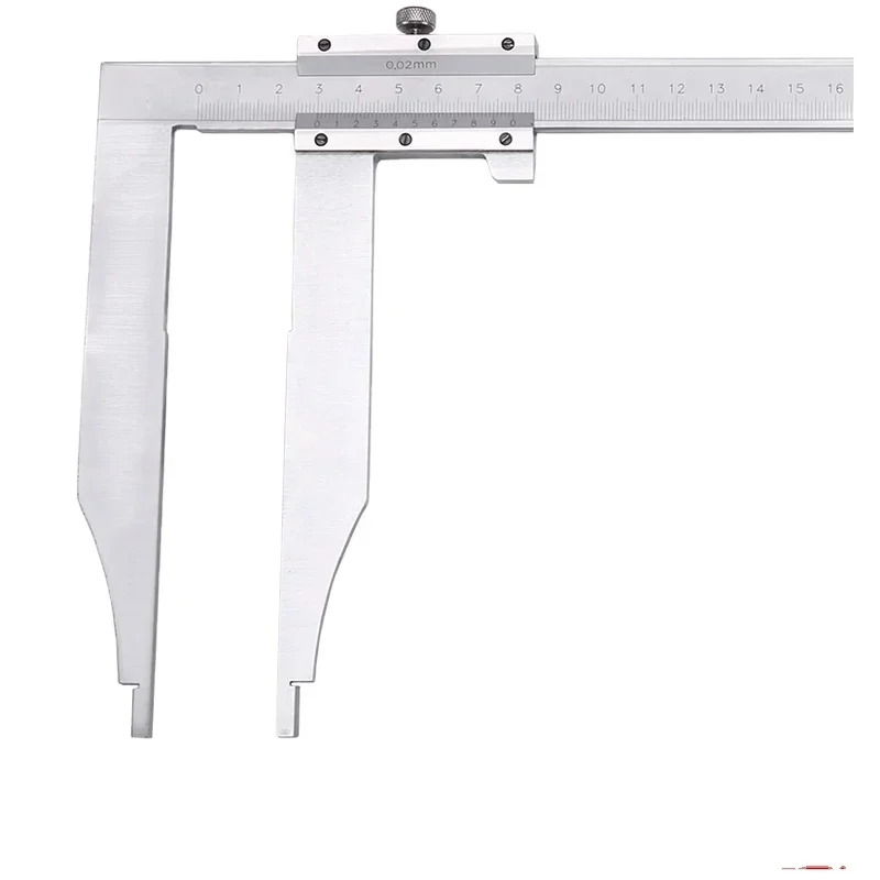 0-500mm x 250mm long jaw Heavy Duty Vernier Caliper with nib jaw Caliber micromter