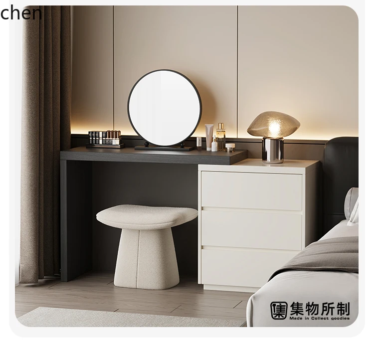 YFY dresser modern bedroom simple makeup table chest cabinet integrated light luxury high-end bedside cabinet