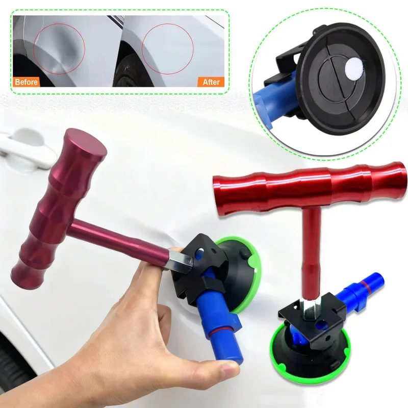 

T-shaped Handheld Suction Cup Car Dent Repair Tool Restore Vehicle Original Shape for New Cars Auto Body Dent Removal