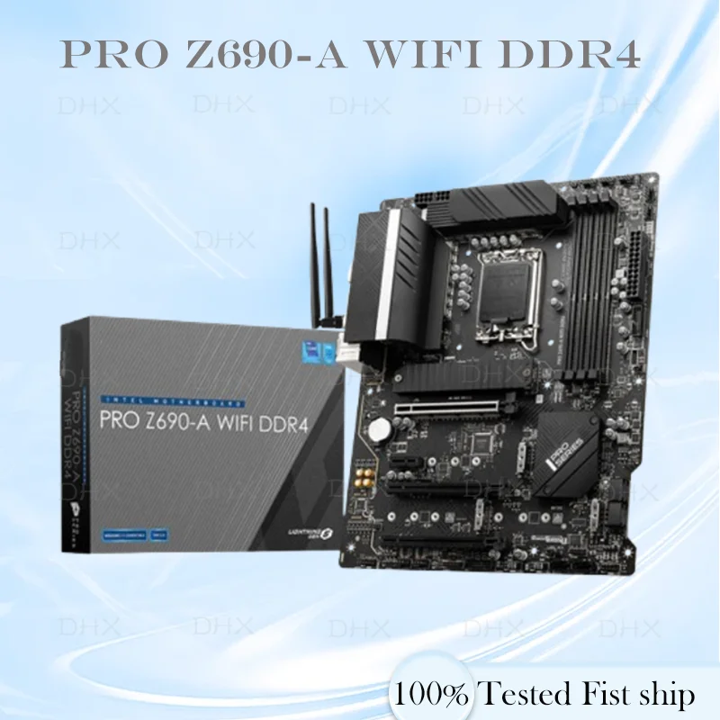 For MSI PRO Z690-A WIFI DDR4 Motherboard 128GB LGA 1700 DDR4 ATX Mainboard 100% Tested Fully Work Be Shipp Quickly DH