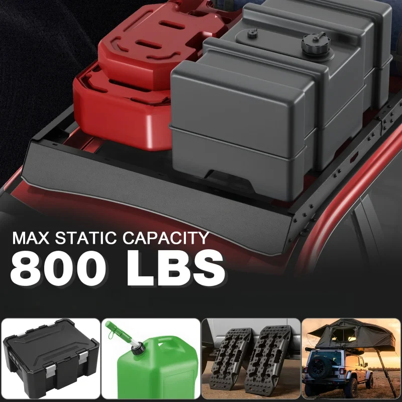 Car Accessories High Quality Heavy Duty Powder Coated Carbon Steel Roof Platform Rack 2020-2026