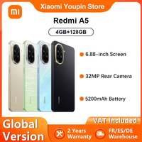 Global Version Xiaomi redmi A5 4GB 128GB Smartphone 32MP AI dual camera 6.88 \