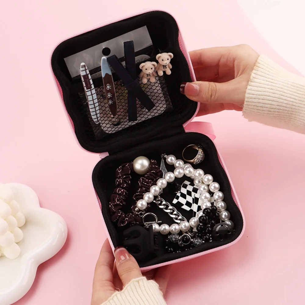 Digital Gadgets Organizer Compact Portable Earphone Case Travel Cable Organizer Wear-Resistant Multi Functional Storage Box