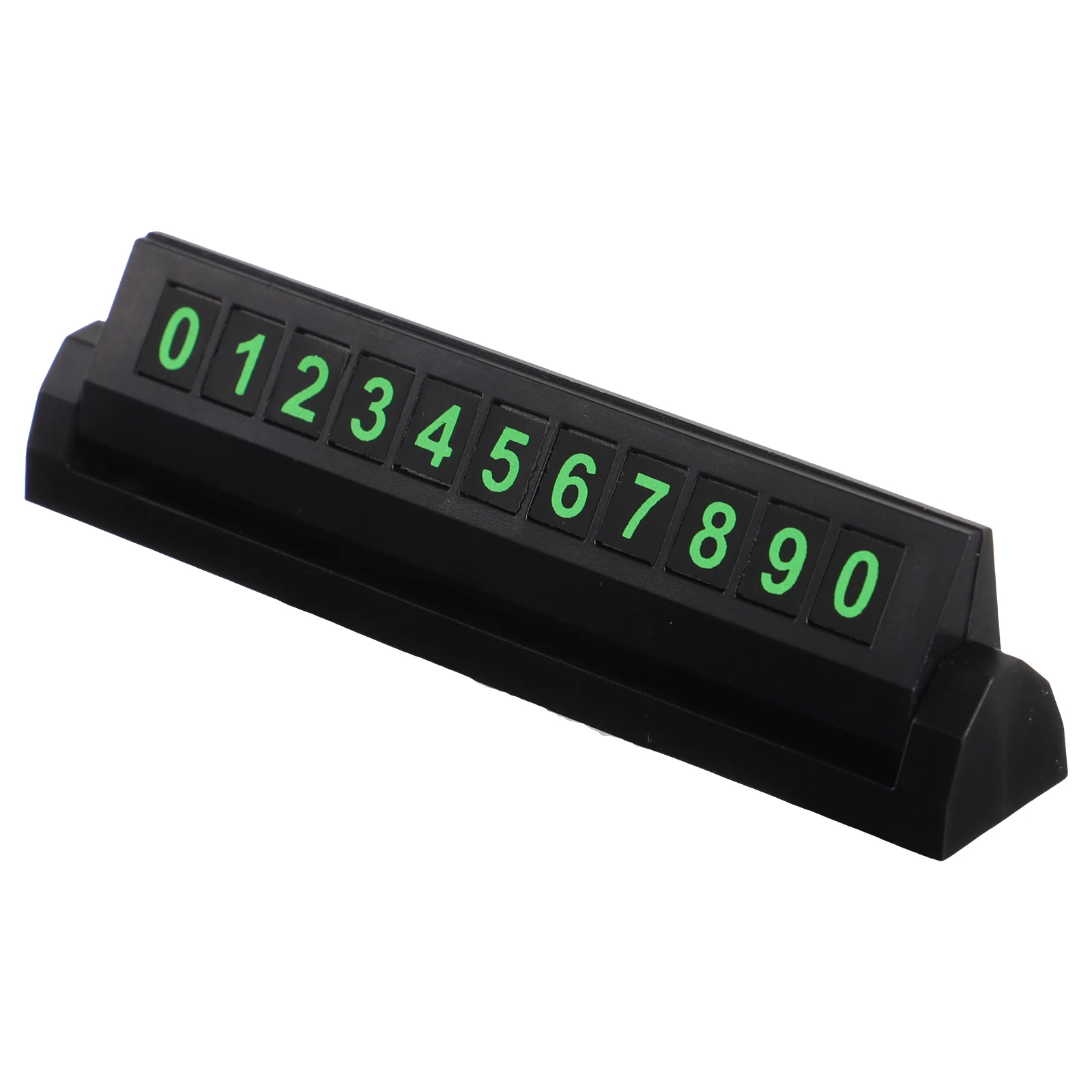 

Temporary Parking Card For Car Hidden Design Dashboard Phone Durable Pvc Press Style Vehicle Accessories Decor