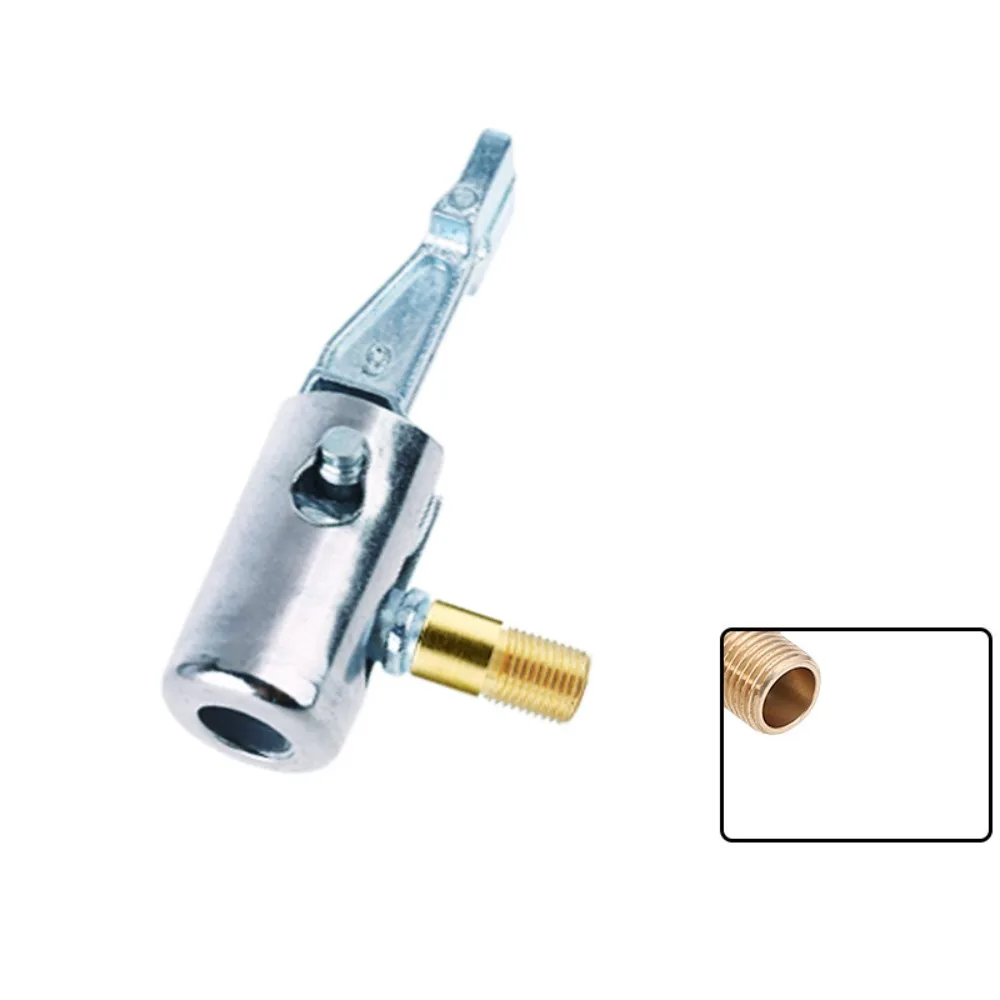 Portable for Hose Repair Tire Chuck Tire Inflator Air Chuck Compressor Inflatable Pump Connector Valve Adapter
