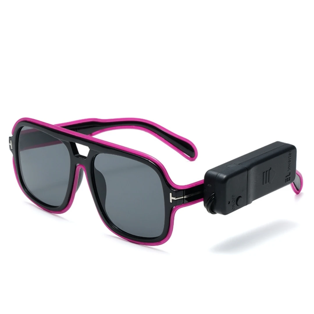Wireless Driving Pilot LED Luminous Glasses