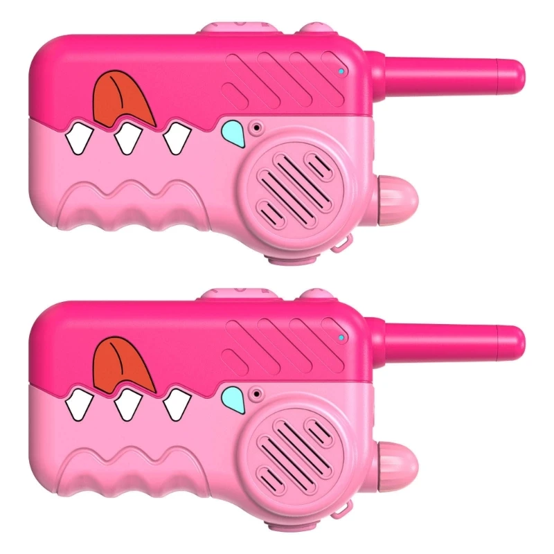 Dispositivo comunicación para niños, Walkie Talkie juguete para acampar, fácil usar con rangos largos, promueve e