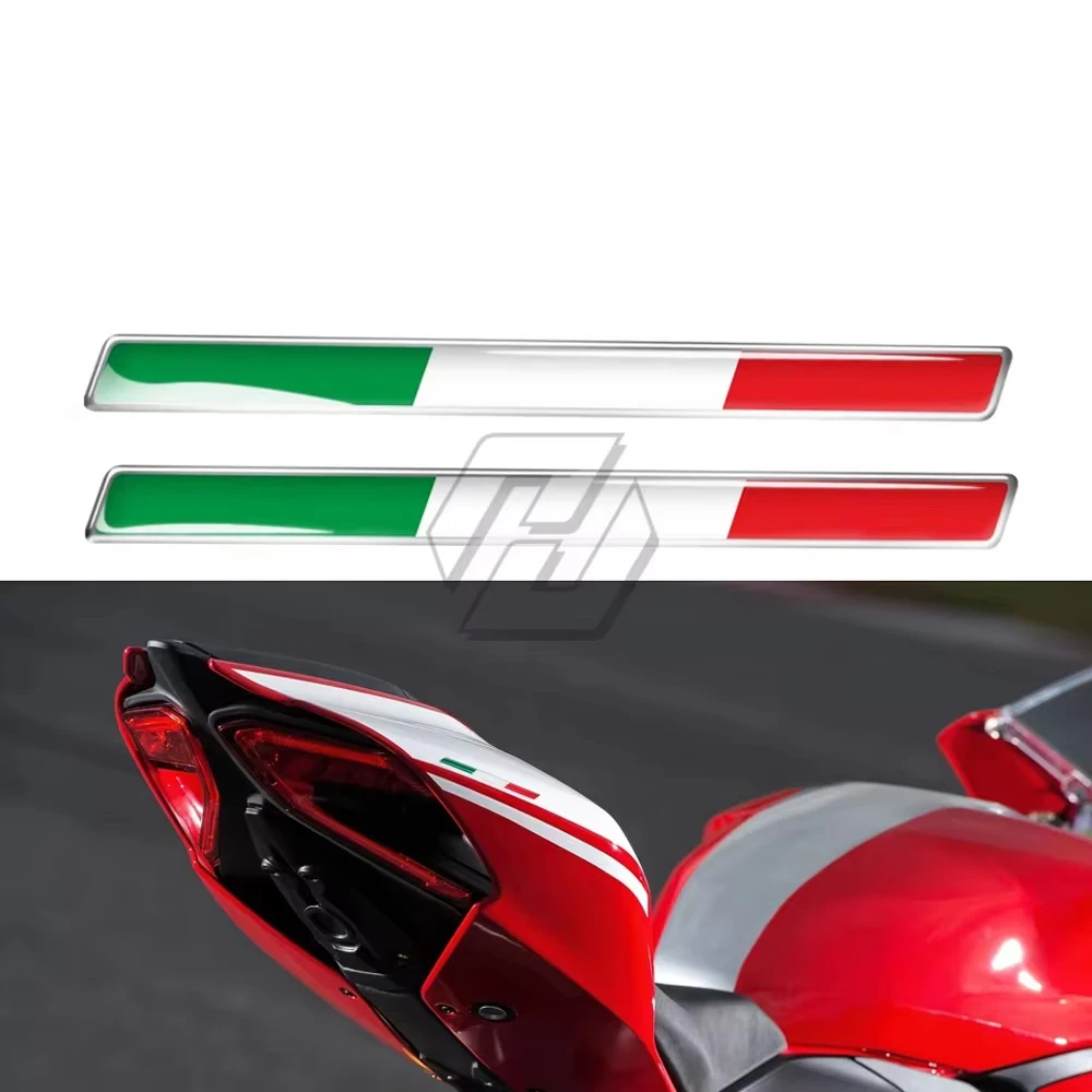 

For Aprilia RV4 RSV4 Ducati Monster 848 959 899 1098 1199 1299 for Piaggio Vespa 3D Italy Sticker Motorcycle Sports Sticker