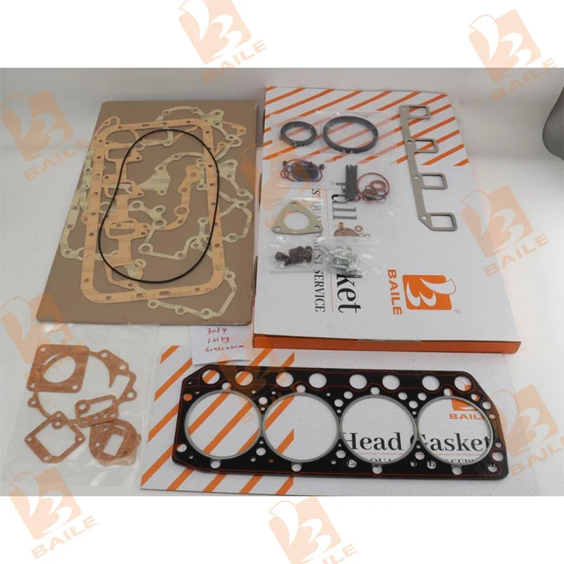3034 Full Gasket Kit Set For Caterpillar Forklift Diesel Engine Overhaul Rebuild Kit