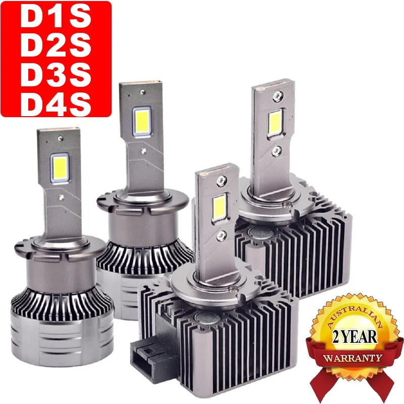 

D1S светодиодный передние фары D3S Canbus Bulbs CSP D4S D2S светодиодный 36000LM 130W Super Bright D1R D4R D2R D3R светодиодный автомобильная лампа