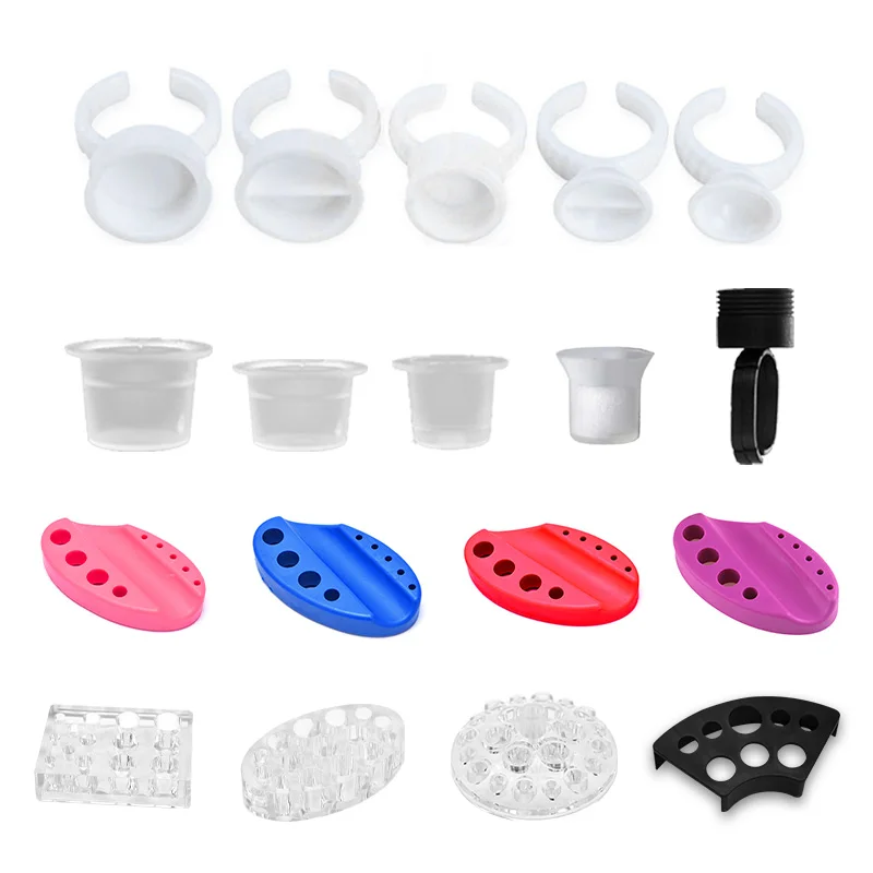 Aimoosi Tattoo consumables Ring cup Accessories Makeup Tattoo Tools ink Cup holders Practice skin Practice Permanent makeup