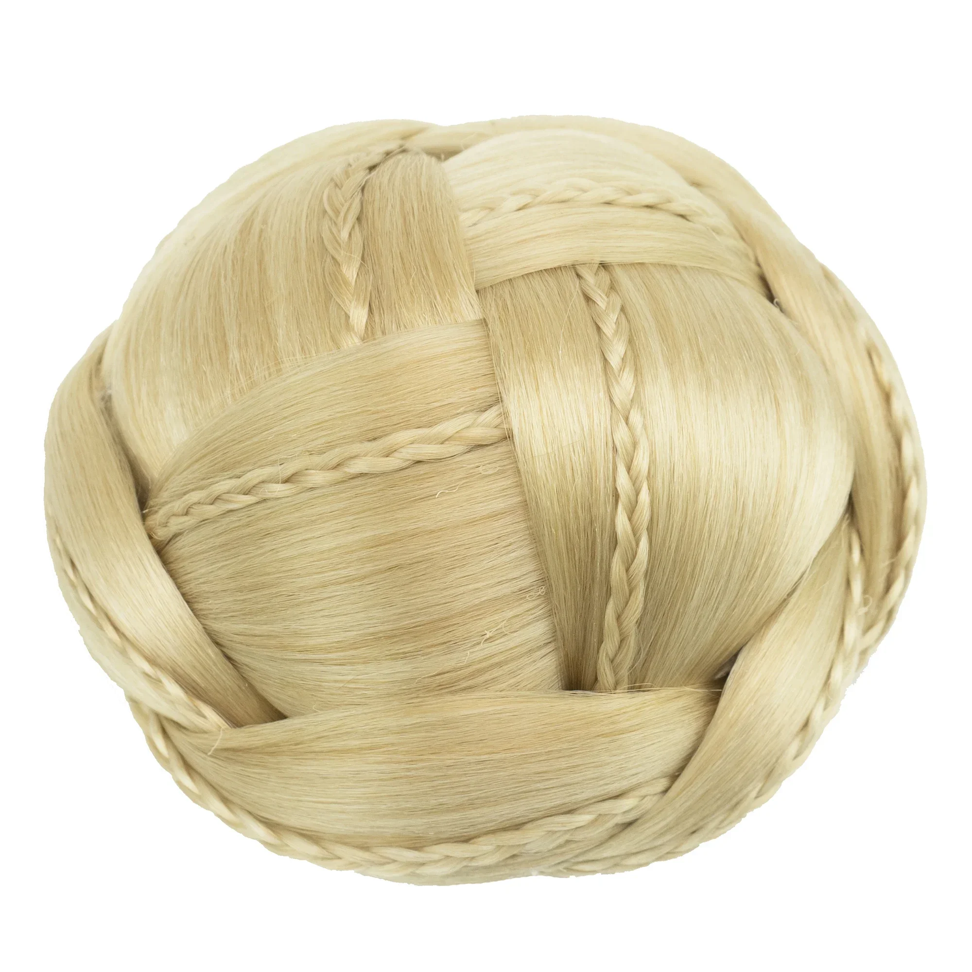 Synthetic Braided Chignon Hair Bun Cover Donut Hairpieces Scrunchie Hair Bun Wig Updo Scrunchies Hair Pieces