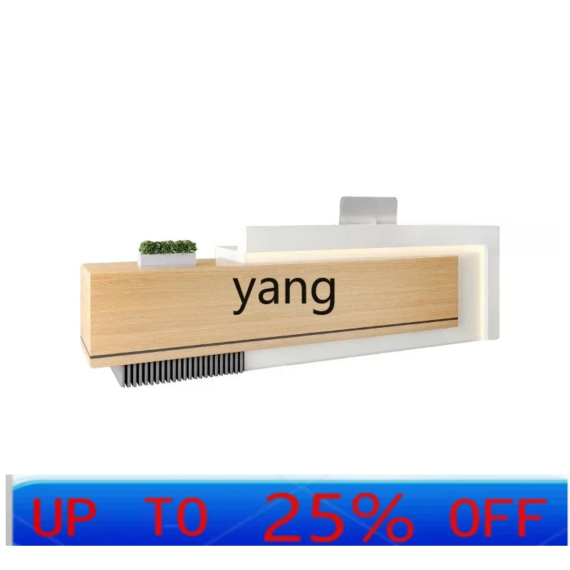 LMM Modern Minimalist Company Hotel Lobby Service Desk Beauty Salon Club Cashier Counter