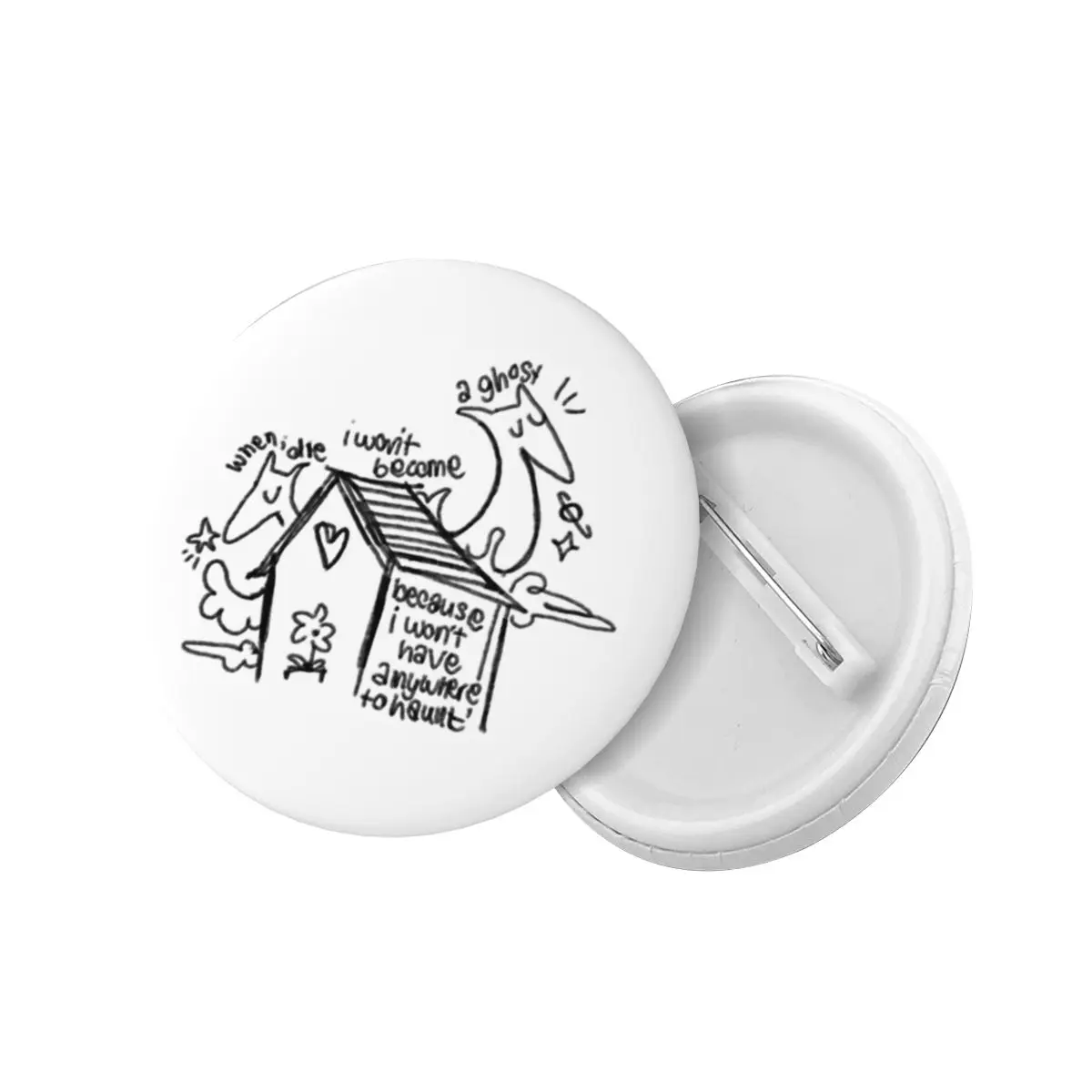 Customize Twin Fantasy Car Seat Headrest Button Pin for Bags Badges Brooches Pinback Gift