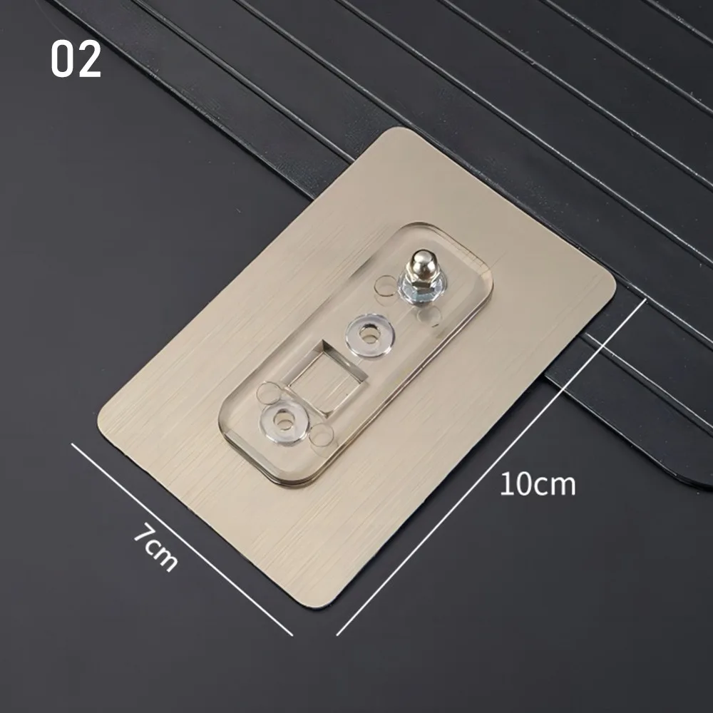 No Punching Double Hole Screw Sticker Wall Picture Hanger Wall Hanger Traceless Nail Variable Distance Wall Screw Sticker