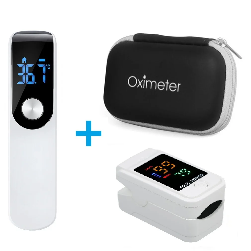 LED Display Electronic Contactless Digital Forehead  Clinical Accuracy  Temperature Meter Fever For Adult ChildNon-contact Body view 2