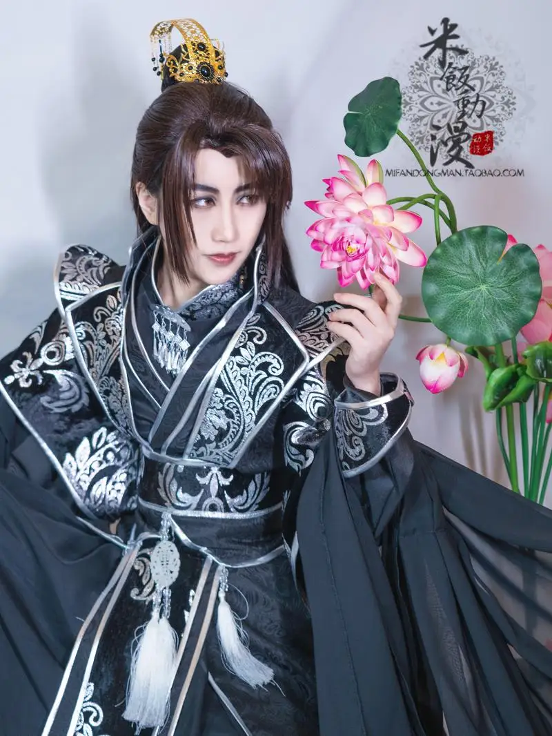 Chinese TV Series Er Ha ShaPoLang SPL Guyun Changgeng Winnerisking Cosplay Costume Changgu Moran Cos Dress Han Fu Halloween