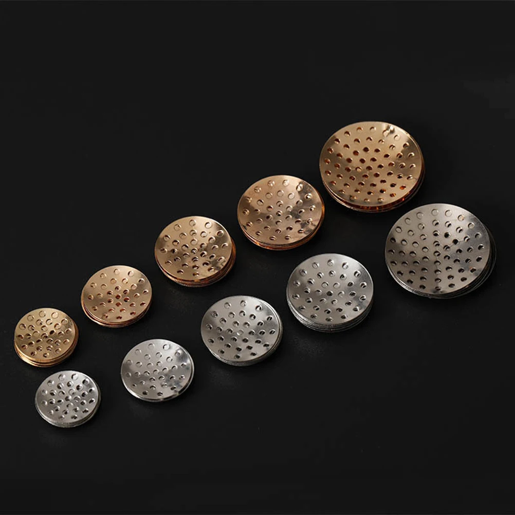 

150 pcs Archaistic Headdress Accessory Iron Slice Archaistic Headdress Accessory DIY Hair Pendant Materials for Hanfu Gifts