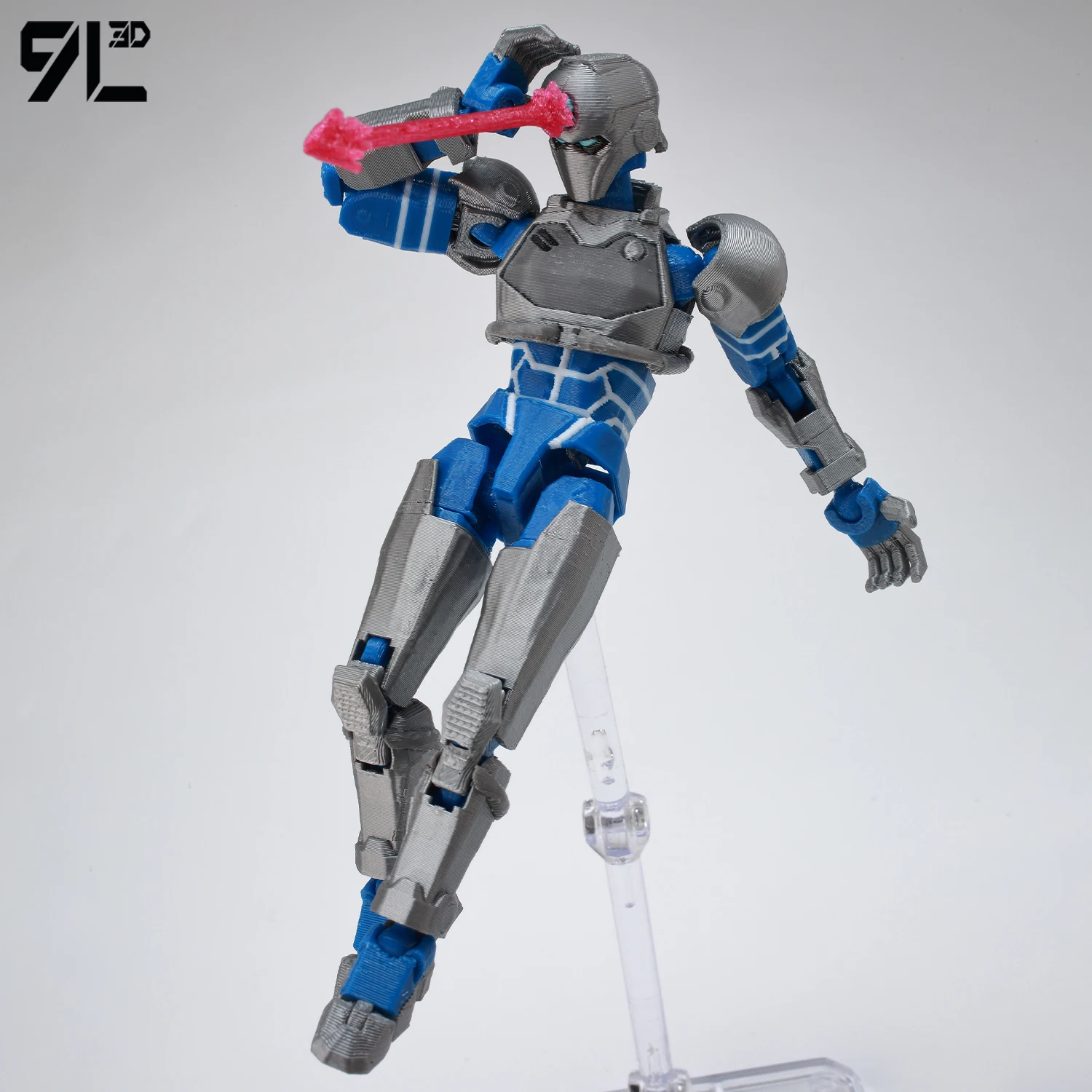 Игровые фигурки 9L3D: Технологичная куртка Invincible Tech Jacket, Titan13 T13 Dummy 13, Супергерои, многосуставные, подвижные, трансформирующиеся игрушки