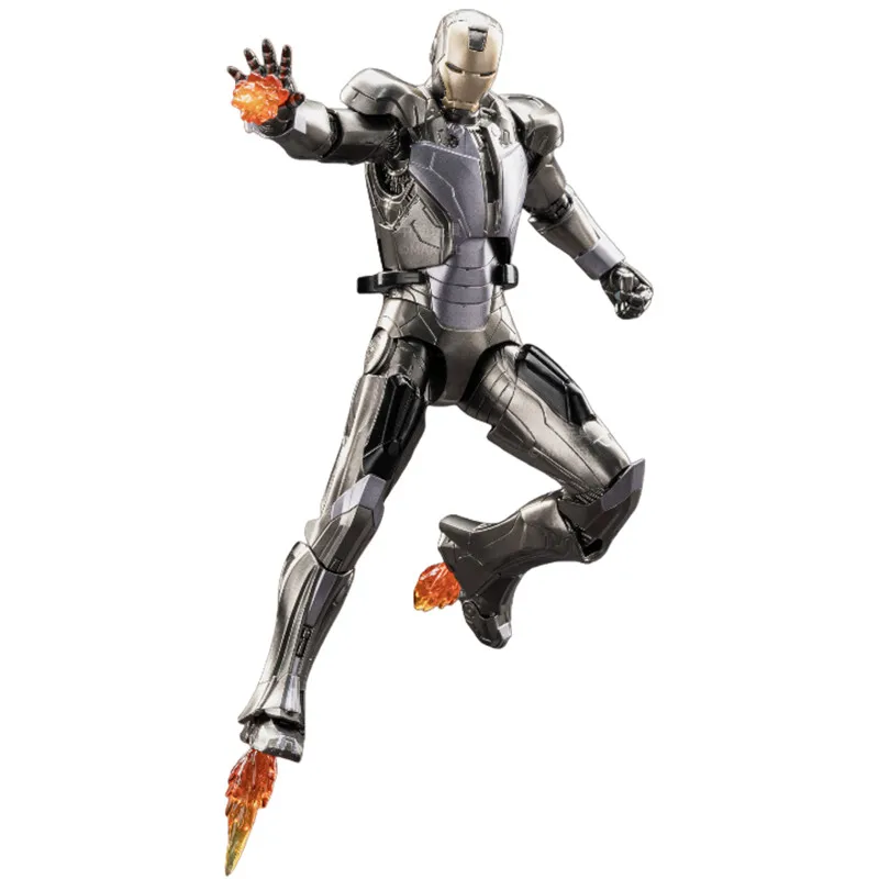 ZD Toys Iron Man ony Stark The Avengers MK13 MK08 Action Figure Toys Collectible Model Doll Joint Movable Ornament Birthday Gift - view 6
