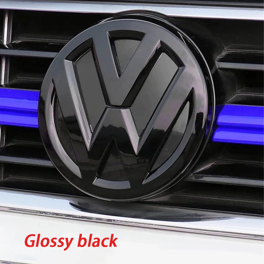 2Pcs Car Front Grill/Rear Emblem Lid Covers Logo Sticker For Volkswagen VW POLO Scirocco GOLF 5 6 7 8 MK5 MK6 MK7 MK8 sportvan