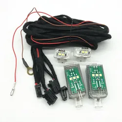 car interior blue/Red/White LED Footwell Light foot lights Cable Wiring harness For Audi A3 8V 2013 2014 2015 2016