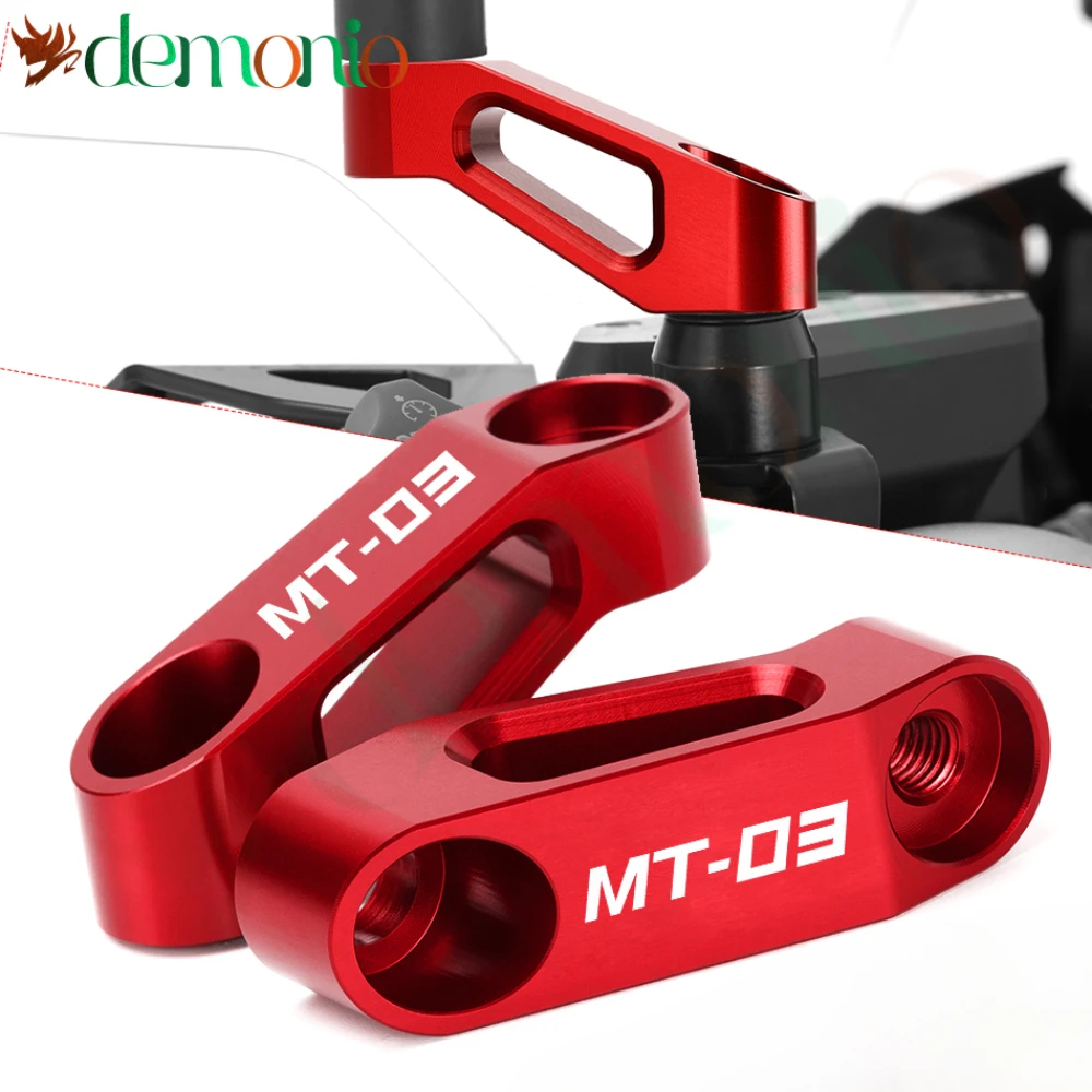 

Motorcycle Accessories For YAMAHA MT-03 MT-125 MT03 MT 03 MT125 MT 125 Rearview Mirror Extension Mount Bracket Holder