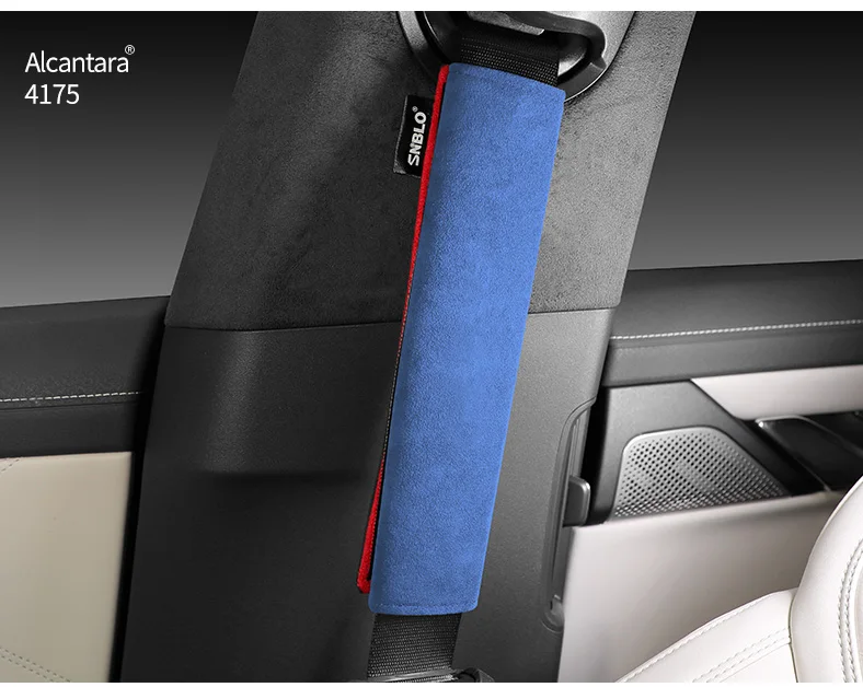 Für Subaru BRZ Legacy SIT Forester Crosstrek Innenraumzubehör Autosicherheitsgurte Schulterprotektor Abdeckung Wildleder-Verkleidung – Detail 13