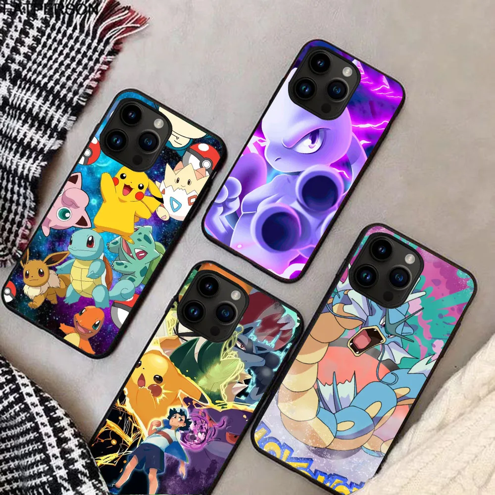 Imagem -03 - Pokémon Capa Macia para Huawei y7 Y7a Y8p Y8s y9 Y9a Mate 20 P20 P30 P40 Lite Pro Js-94