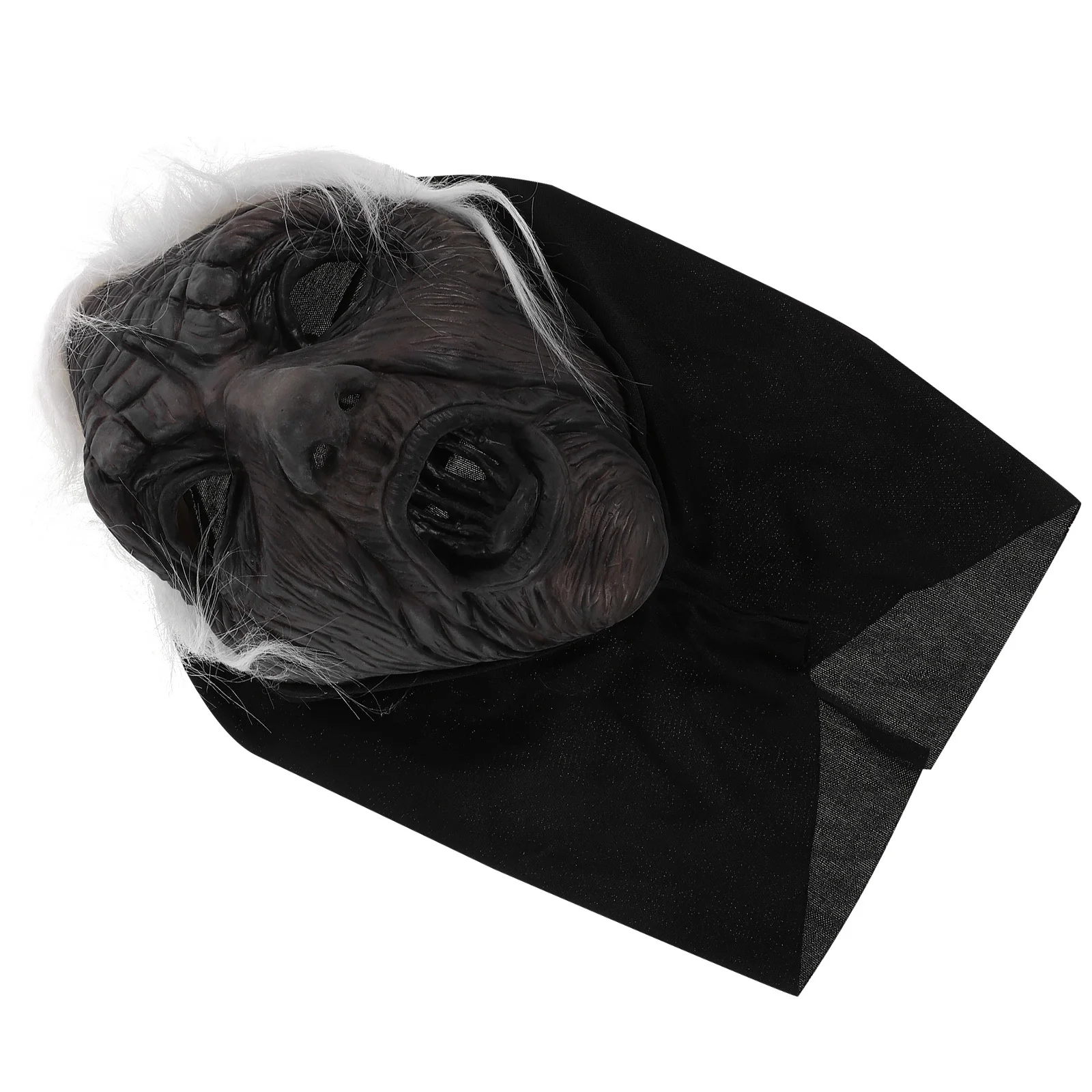 Maschera da strega per adulti Realistica festa di Halloween Costume spaventoso Cosplay Masquerade Wizard Dress Up Mask Maschere spettrali per adulti