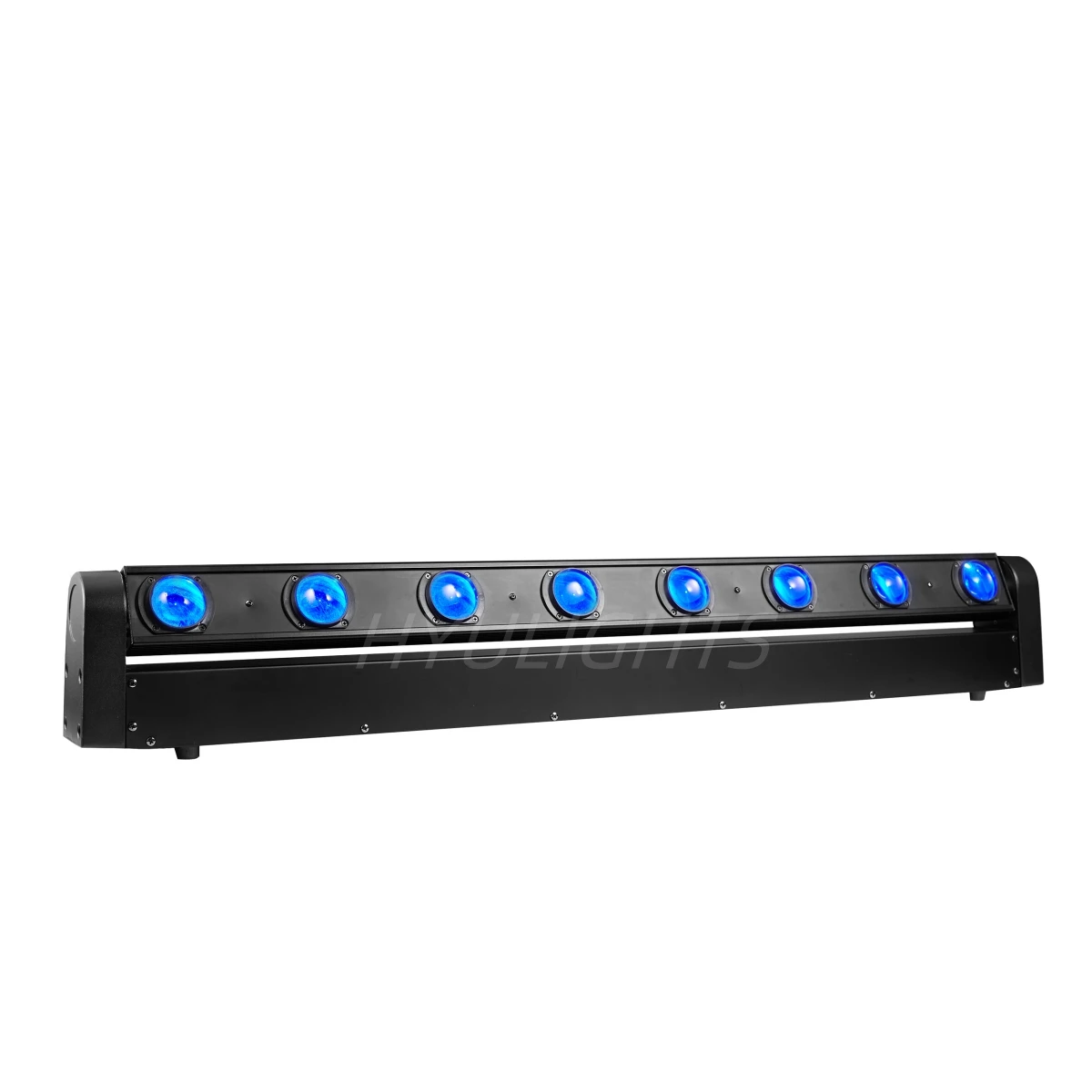 Barra de luces LED con cabezal móvil, dispositivo de iluminación de escenario, controlador DMX, 8x12W, RGBW, envío rápido, DJ