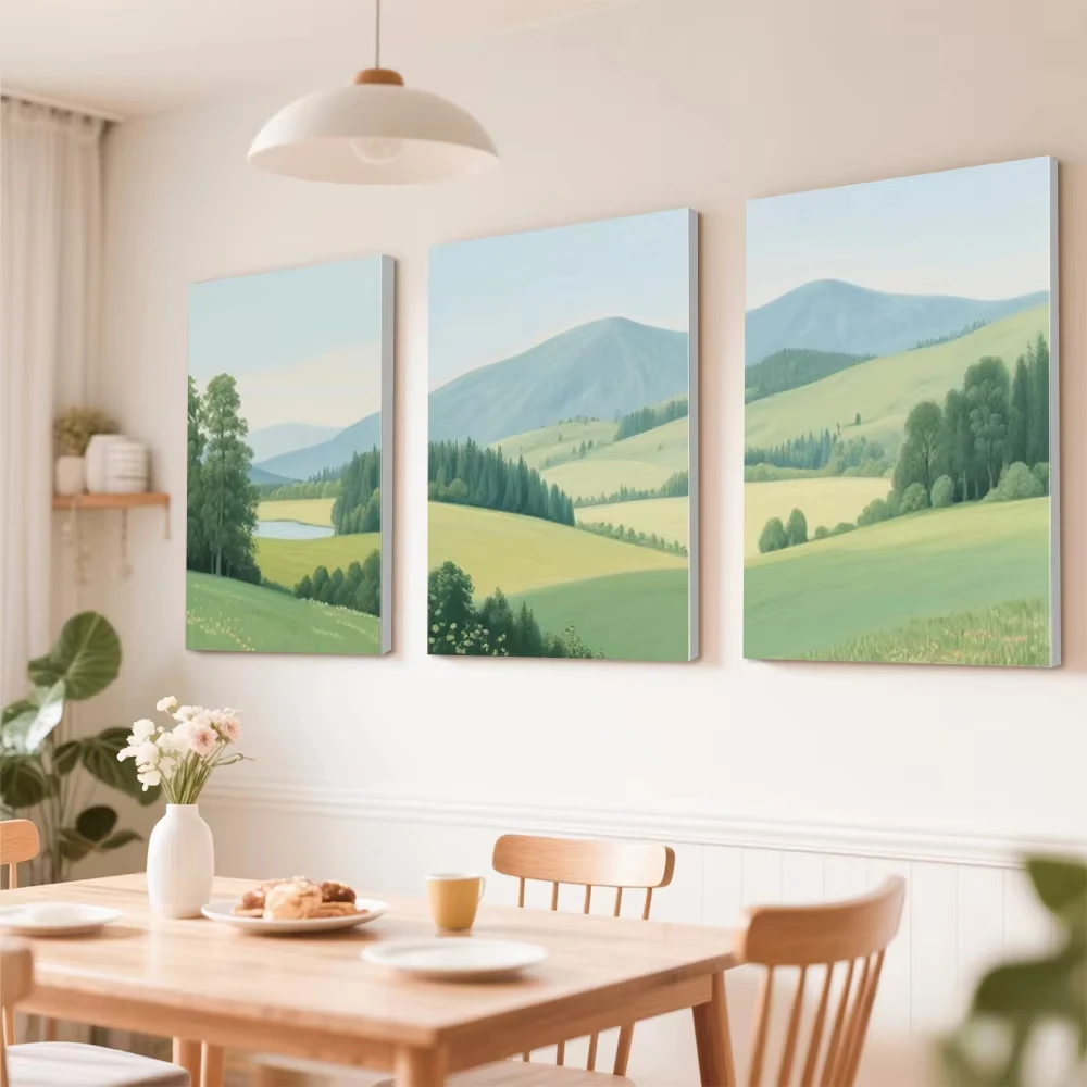 [مخصص] 3 قطعة ملصق قماش صور كهدية شخصية ، 3 قطعة صورة مخصصة شخصية ، ملصق جدار ديكور ، هدية مخصصة