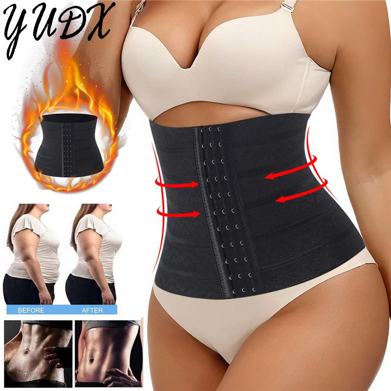 Waist Trainer Corset Top Body Shaper Slimming Belt Underwear Women Shapewear Tummy Postpartum Belly Corrective Modeling Strap