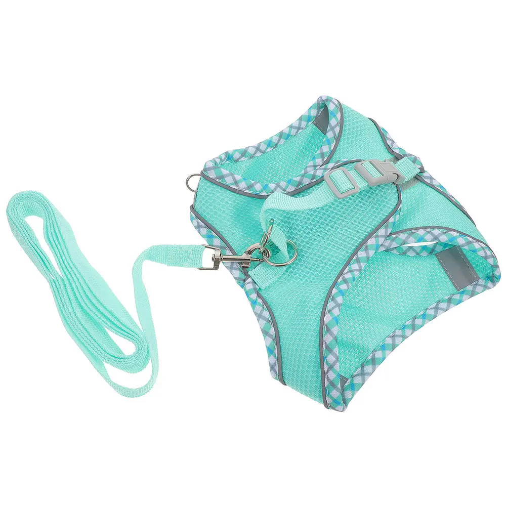

1 set 1 Set Dog Harness For Small Dogs Adjustable Lightweight Wear-Resistant Pet Walking Vest Portable Puppy Harness For Outdoor