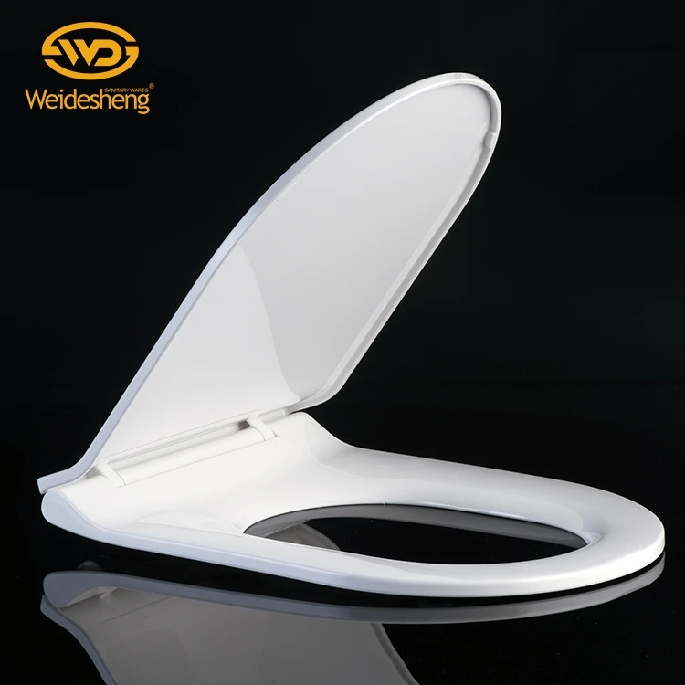 静音減速U字型尿素プラスチック製トイレ便座カバー蓋