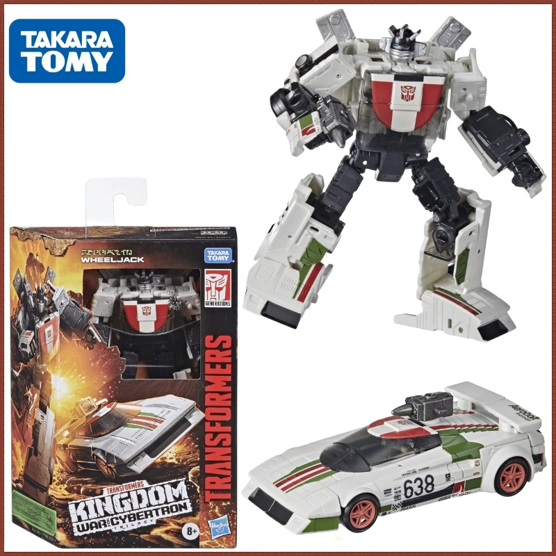 In Stock Takara Tomy Transformers G Series Kingdom WFC-K24 Jack Collect Figure Anime Robot Anime Action Models Kid Gifts Stitch