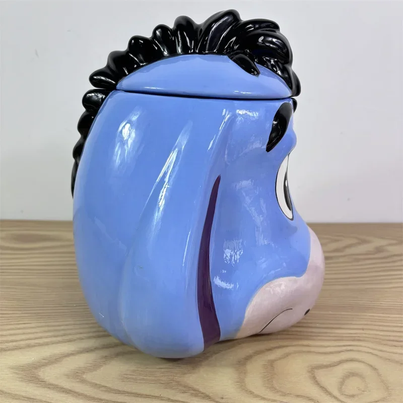 

Eeyore животное осел аниме фигурка Дисней керамическая настольная модель украшения емкость резервуар для хранения чайная канистра подарок на день рождения игрушка